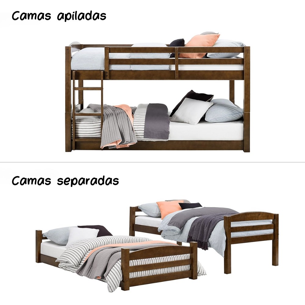 Litera modelo Quilmes convertible en dos camas